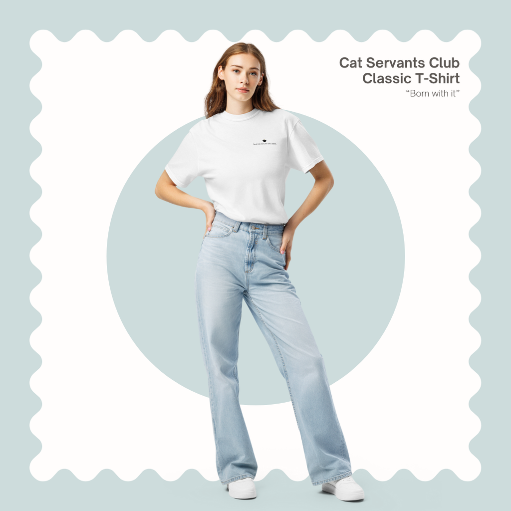 funny cat t-shirt for cat lovers – property of the cat lord design