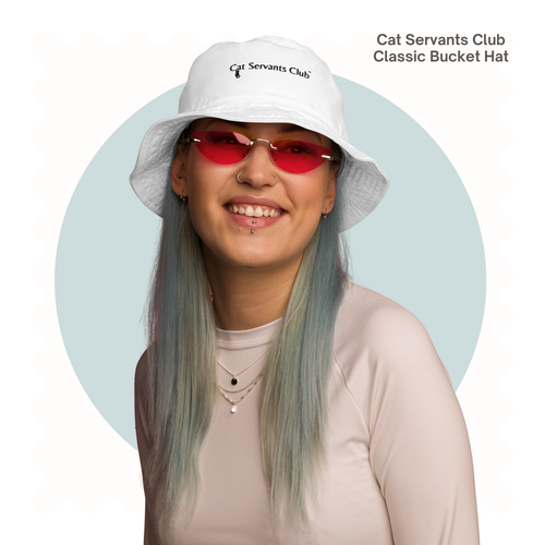 Cat Servants Club Bucket Hat