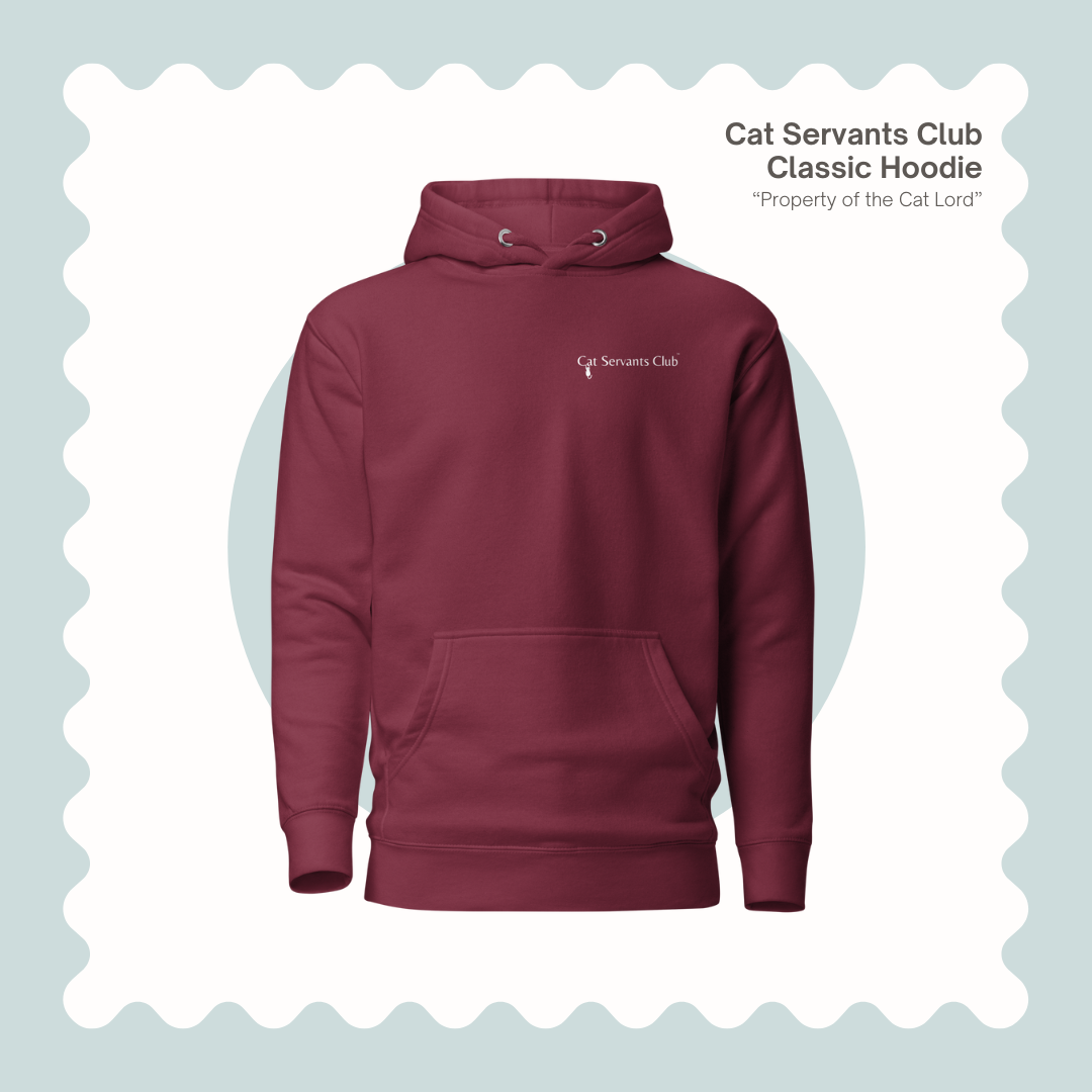 Cat Servants Club Logo Hoodie – Classic Unisex