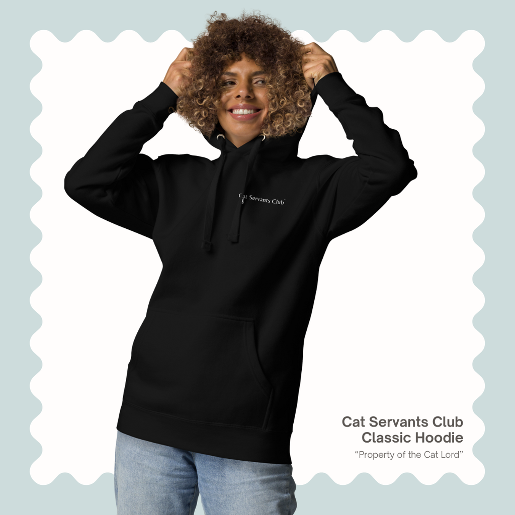 Cat Servants Club Logo Hoodie – Classic Unisex