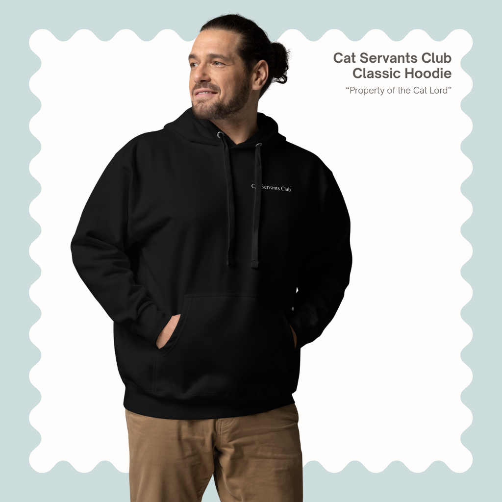 Cat Servants Club Logo Hoodie – Classic Unisex